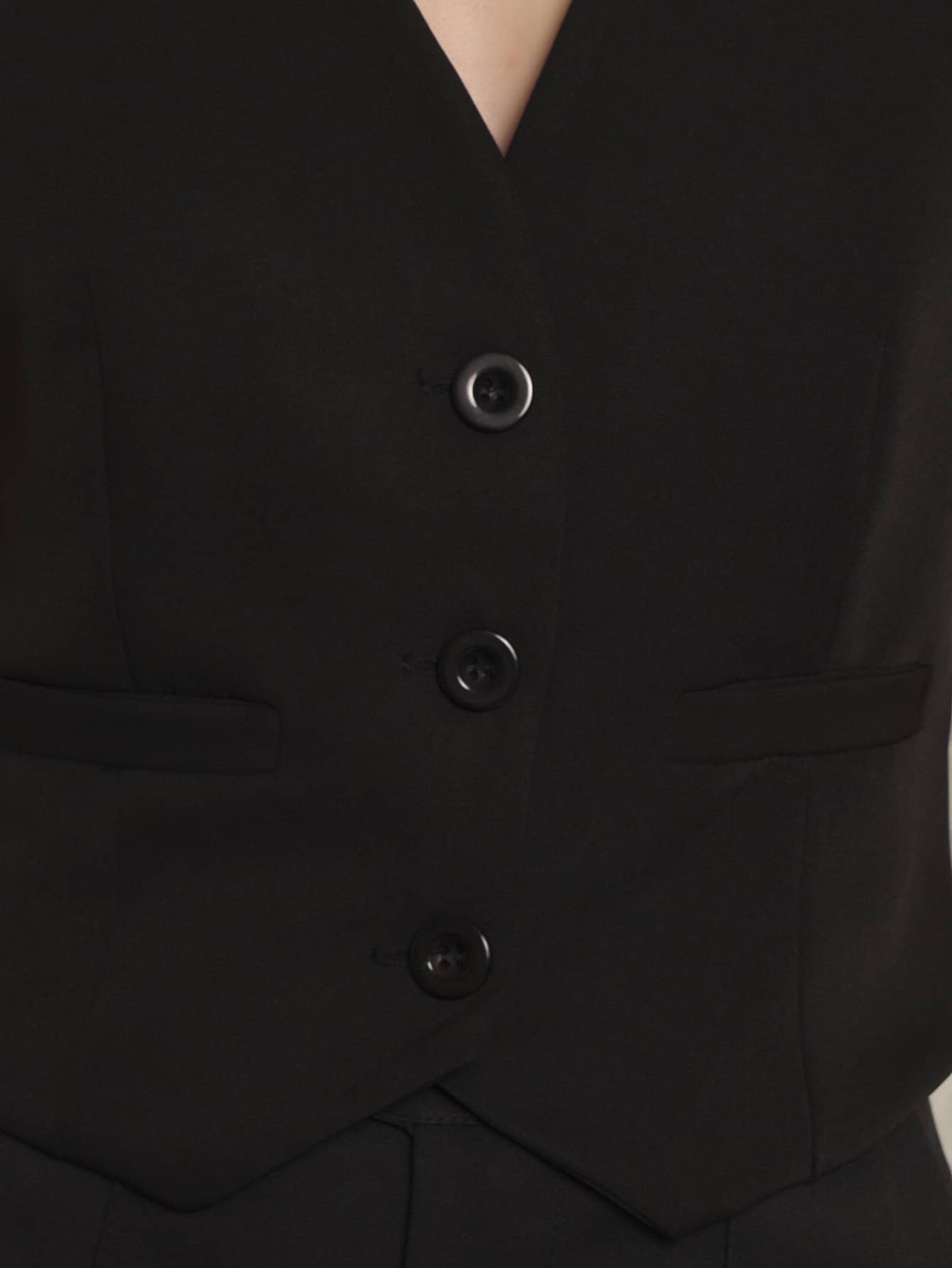 Conjunto Alfaiataria Feminino Moderno com Colete