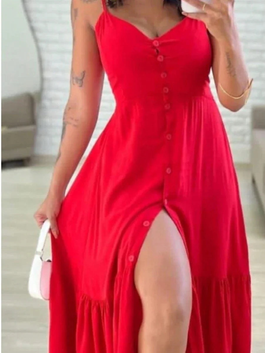 Vestido Midi Ayla – Moderno e Sofisticado