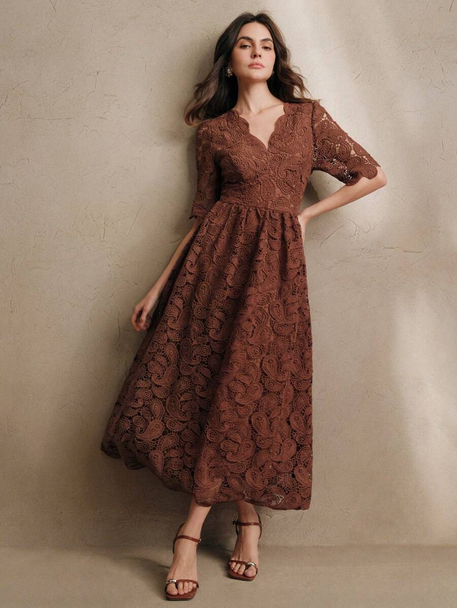 Vestido Flor de Outono