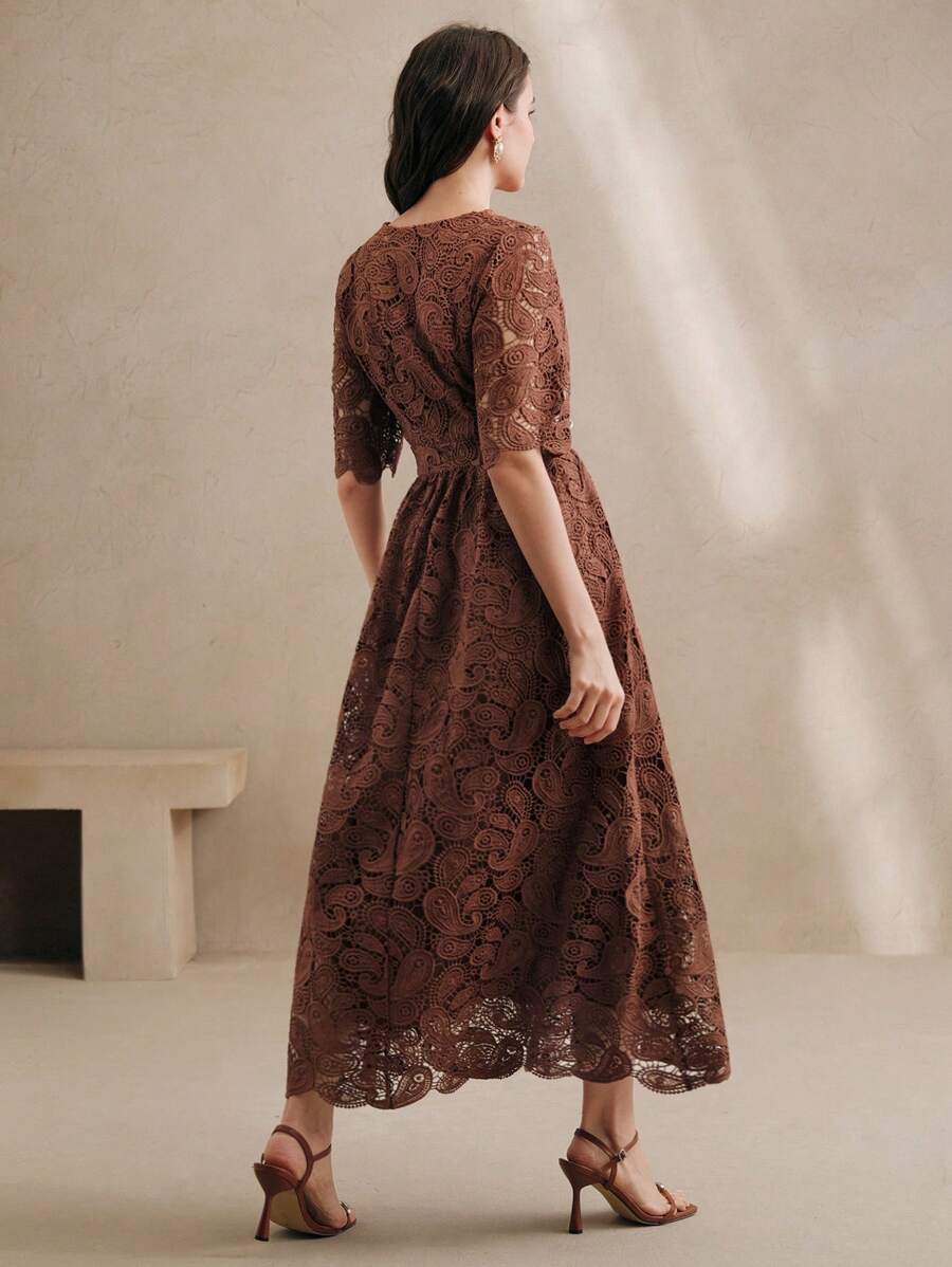 Vestido Flor de Outono