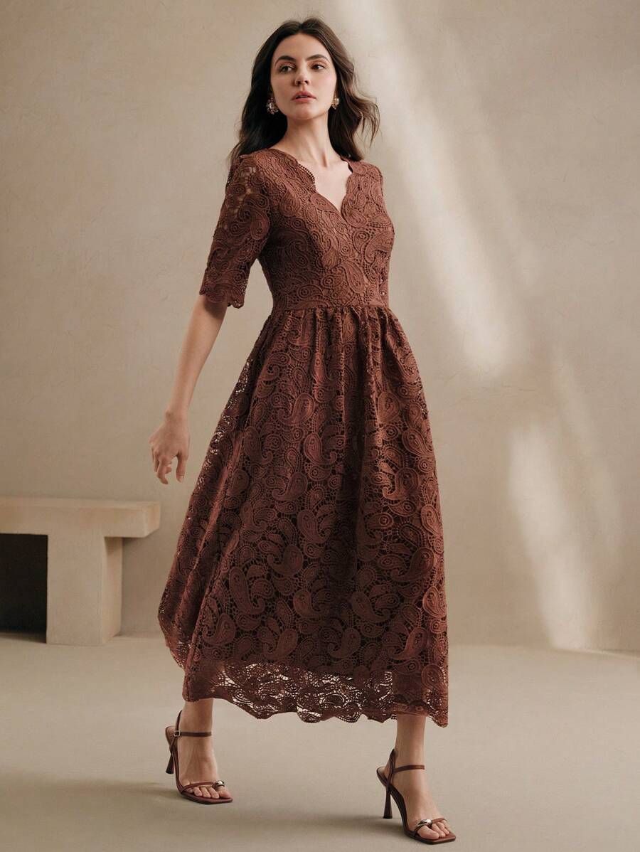 Vestido Flor de Outono