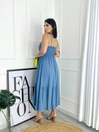 Vestido Midi Ayla – Moderno e Sofisticado