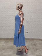 Vestido Midi Ayla – Moderno e Sofisticado