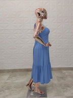 Vestido Midi Ayla – Moderno e Sofisticado