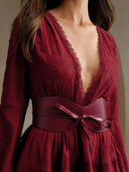 Vestido Rouge Élégance