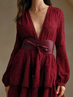 Vestido Rouge Élégance