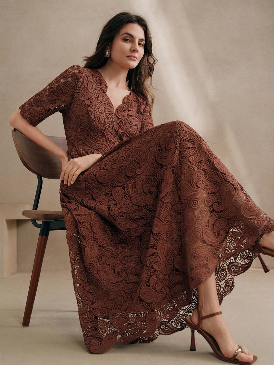 Vestido Flor de Outono