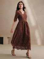 Vestido Flor de Outono