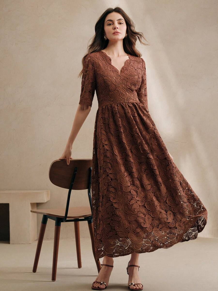 Vestido Flor de Outono