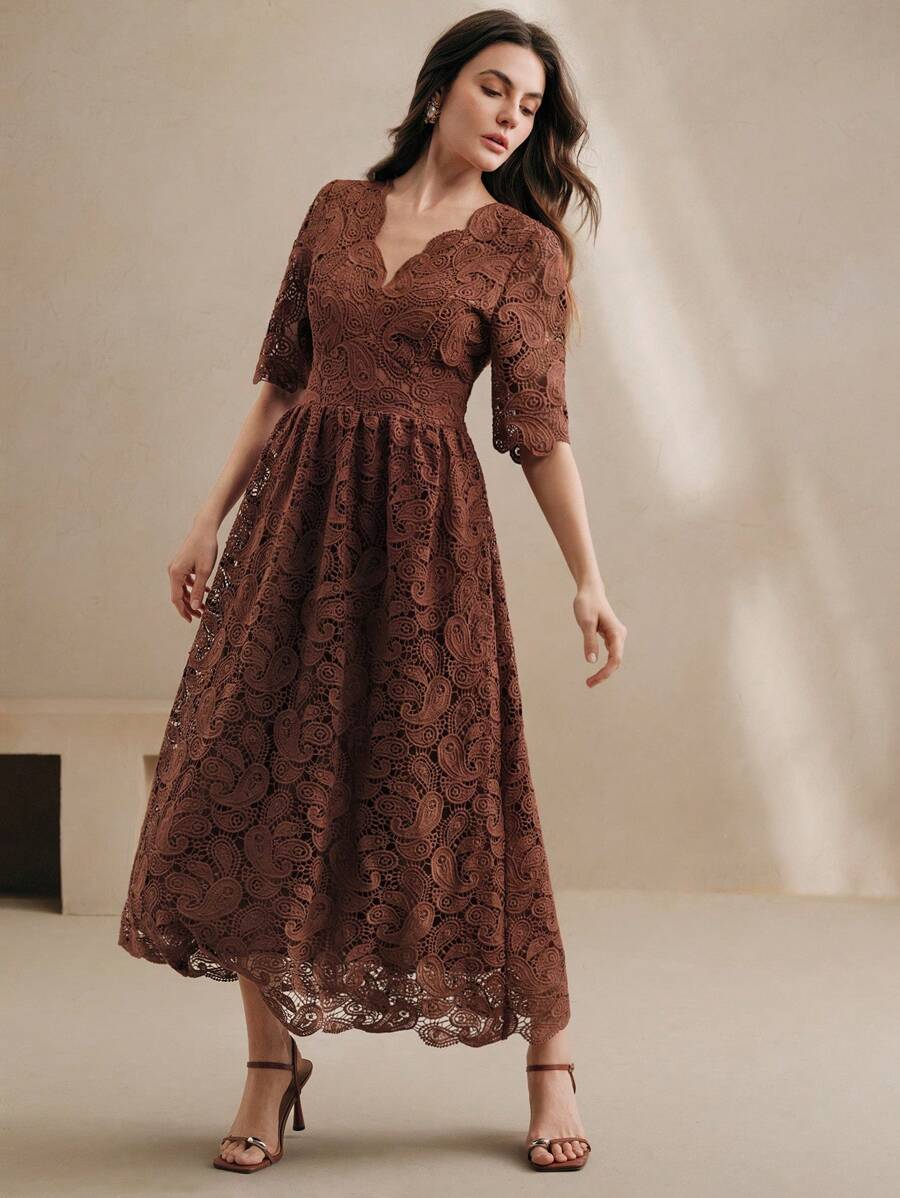 Vestido Flor de Outono