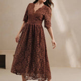 Vestido Flor de Outono