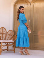 Conjunto 2 Peças com Blusa Cropped e Saia de Babados