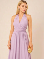 Vestido Longo Elegante Sem Mangas